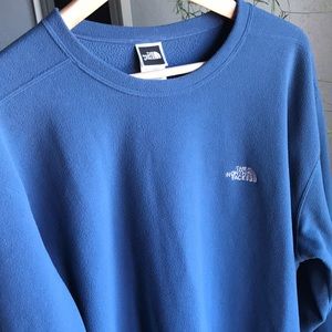 The North Face Men’s Blue Fleece Pullover